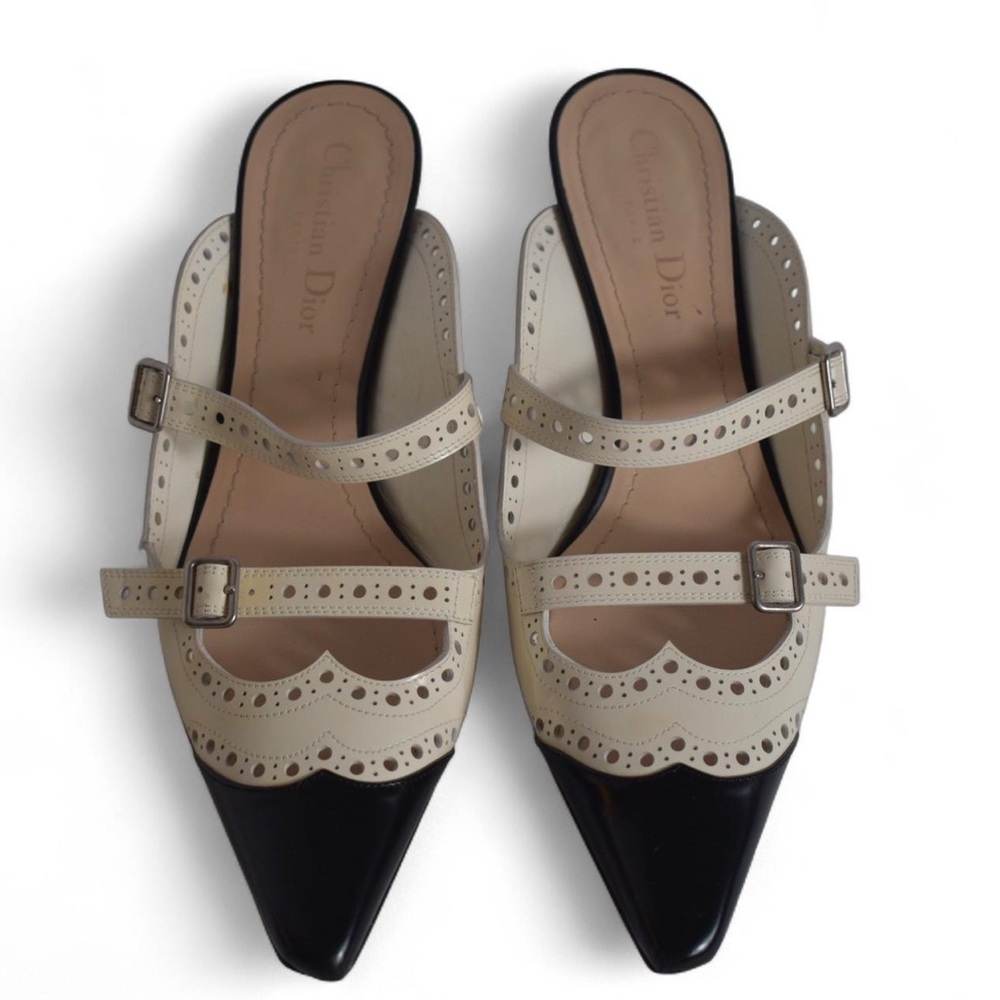Vintage Christian Dior spectator heels